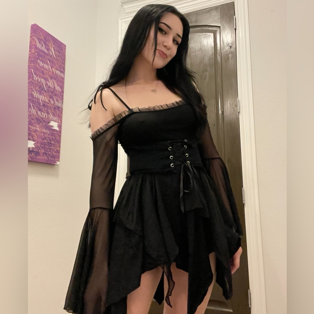 Cowgirl Couture Black Dress